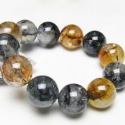 【天然】各種水晶  ブレスレット 19mm 19mmブレスレット