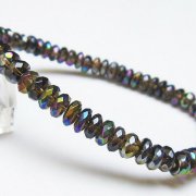 レインボーオーラ ブレスレット 6mm [t125-6181]