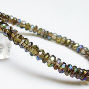 レインボーオーラ ブレスレット 6mm [t125-6187]