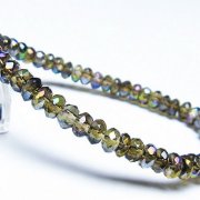 レインボーオーラ ブレスレット 6mm [t125-6463]