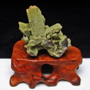 グリーンファントム水晶 丸玉 83mm [t100-4649]