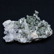 グリーンファントムクォーツ　クラスター アメリカ産 [t126-7891]