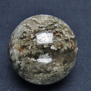 グリーンファントム 水晶丸玉 パワーストーン 天然石 グリーンファントム丸玉 29mm [T129-3002]