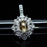 虹入り アンモナイト 化石[T485-2999]