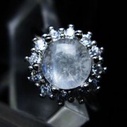 ヒマラヤ水晶 トルマリンルチル入り 六角柱[t627-6362]