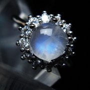 ムーンストーン指輪(16号)