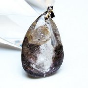 ガーデン水晶 ペンダント [t136-4483]