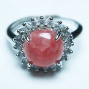 インカローズ ロードクロサイト 指輪 (17号)[T137-2993]