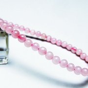 ピンクカルサイト ブレスレット 4mm [t144-8331]