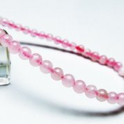 ピンクカルサイト ブレスレット 4mm [t144-8337]