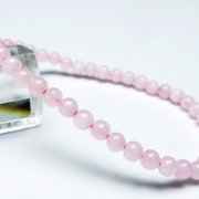 ピンクカルサイト ブレスレット 4mm [t144-8341]