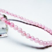 ピンクカルサイト ブレスレット 4mm [t144-8354]