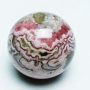 インカローズ ロードクロサイト 丸玉 52mm [T145-1733]