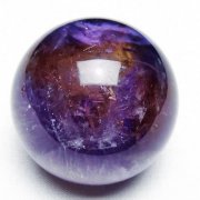 天然石アメトリン 丸玉（スフィア）｜紫黄晶・高波動・一点物　置物E.32 アメトリン丸玉（スフィア、球体石） - 埼玉県吉川市の天然石