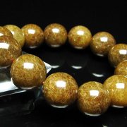 金針ルチル水晶 ブレスレット 18mm [t15-11332]