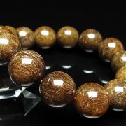 金針ルチル水晶 ブレスレット 17mm [t15-11359]