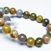 オーシャンジャスパー ブレスレット 12mm [t153-3356]