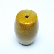 フォッシルコーラル 天珠 化石珊瑚[T155-2378]
