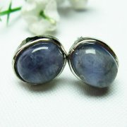 アイオライトピアス[T158-5806]