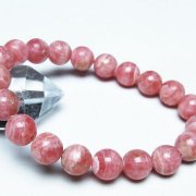 インカローズロードクロサイトブレスレット10mm