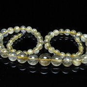 ゴールドタイチンルチル ネックレス 12mm [T162-691]