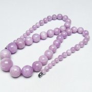 クンツァイト ネックレス 7mm [T17-6377]