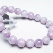 【愛の守護】クンツァイト×蝶々モチーフ♡癒しと変容の天然石ブレスレット 開運シリーズ～愛情運～「愛と癒し」高品質クンツァイトL