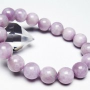 クンツァイト ブレスレット 12mm [t17-7155]