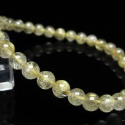 ゴールドタイチンルチル ブレスレット 6mm [t171-8592]