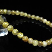 ゴールドタイチンルチル ブレスレット 5mm [t171-8632]