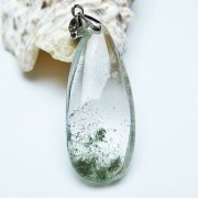 ガーデン水晶 ペンダント [t175-1844]