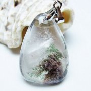 ガーデン水晶 ペンダント [t175-1862]