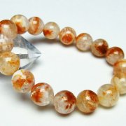 アーカンソー産水晶 クラスター タビークォーツ セルフヒールド 約114.2g アーカンソー州産 水晶クラスター[t619-5278]