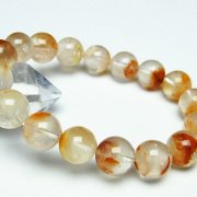 551 天然石　セリサイトインクォーツ　16㎜　ピアス　イヤリング 551 天然石 セリサイトインクォーツ 16㎜ ピアス イヤリング