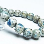 K2ストーン アズライト イン グラナイト ブレスレット [t193-4052]