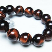 レッドタイガーアイ※赤虎目石 ブレスレット 18mm [t198-6133]