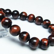 レッドタイガーアイ※赤虎目石 ブレスレット 12mm [t198-6212]