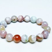 アゲート（メノウ・瑪瑙）は仏教においても珍重された。