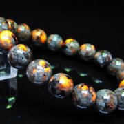 虹入り ルチル入り 水晶 丸玉 18mm [t318-4963]