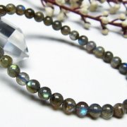 ラブラドライト ブレスレット 5mm [T219-5118]