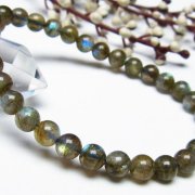 ラブラドライト ブレスレット 6mm [T219-5195]
