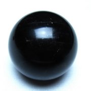 モリオン 純天然 黒水晶 丸玉 36mm [t220-10461]
