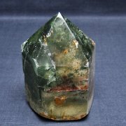 グリーンファントム水晶 六角柱[T222-2440]