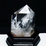 虹入り ヒマラヤ水晶 六角柱[T222-2542]