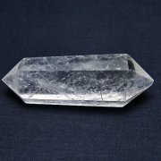 ルチル入り ヒマラヤ水晶ダブルポイント[T223-2953]