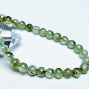 ルチル入り プレナイト ブレスレット 6mm [t228-4456]