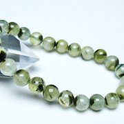 ルチル入り プレナイト ブレスレット 8mm [t228-4564]