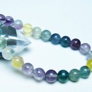 フローライト ブレスレット 8mm [t229-5476]