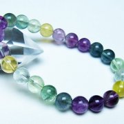 フローライト ブレスレット 8mm [t229-5494]