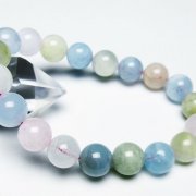 MIXベリル ブレスレット 緑柱石 10mm [t237-4695]